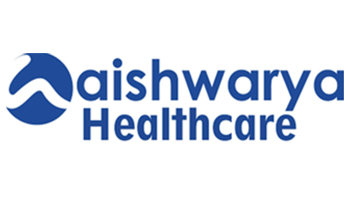 Aishwarya Healthcare logo as displayed in Intra Life's official manufacturer carousel