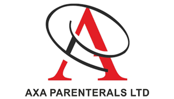 AXA Parenterals Ltd. logo as displayed in Intra Life's official manufacturer carousel